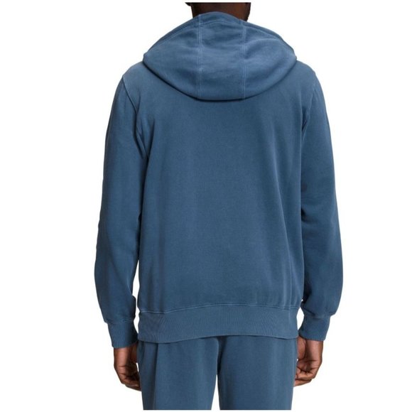 The North Face Men's Garment Dye Hoodie Shady Blue  Color Select a Size - Picture 2 of 6